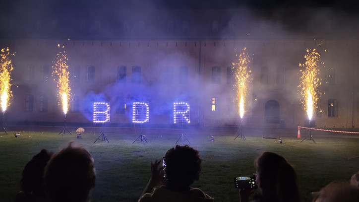 festliches Feuerwerk