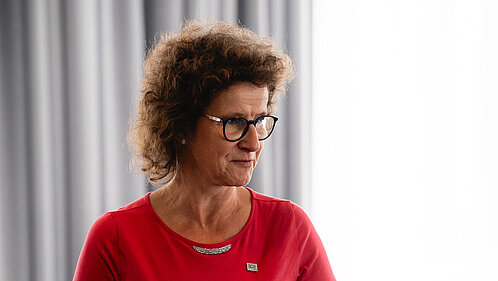 Barbara Zwinkau wird zur neuen Vorsitzenden des Fördervereins gewählt.