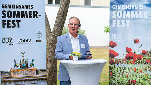 BDR Bundesvorsitzender Mario Blödtner