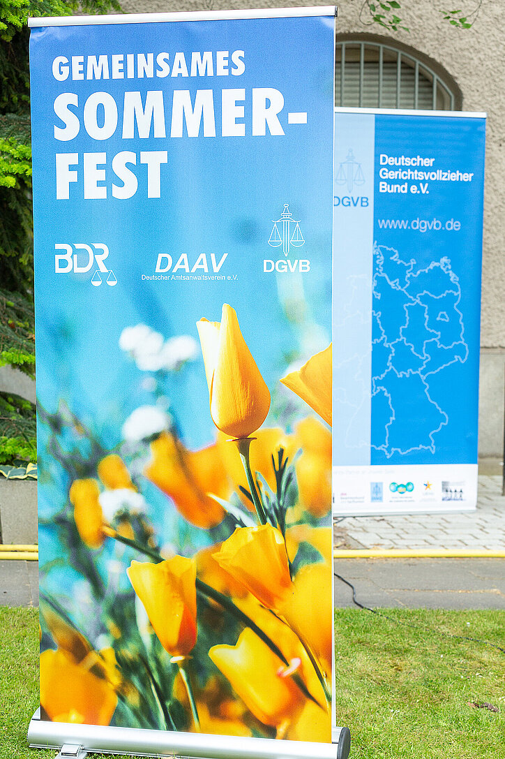 Impressionen vom gemeinsamen Sommerfest BDR/DGVB/DAAV