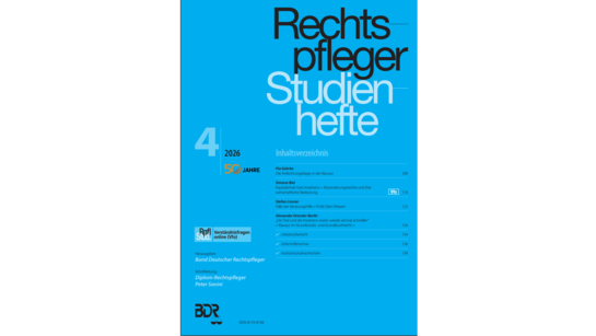 Rechtspfleger Studienhefte 4/2026