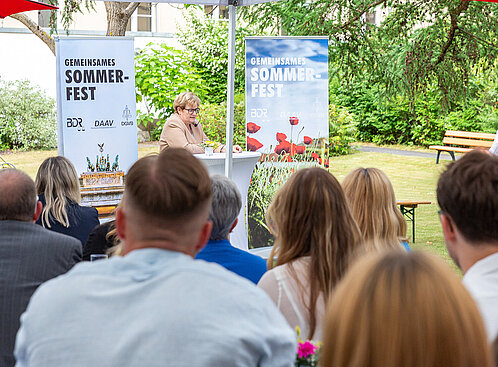 Impressionen vom gemeinsamen Sommerfest BDR/DGVB/DAAV