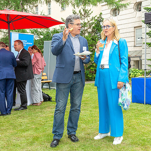 Impressionen vom gemeinsamen Sommerfest BDR/DGVB/DAAV