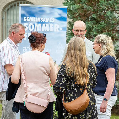 Impressionen vom gemeinsamen Sommerfest BDR/DGVB/DAAV