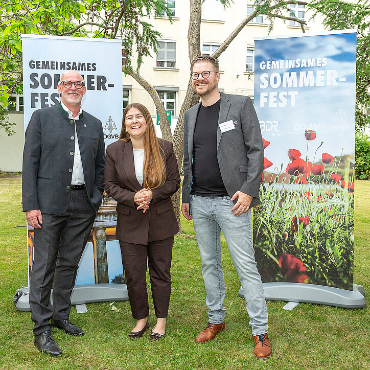Impressionen vom gemeinsamen Sommerfest BDR/DGVB/DAAV