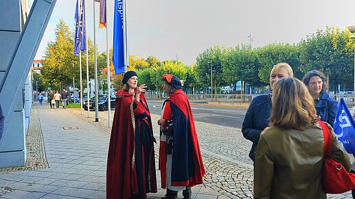 Impressionen von der Stadtwächterführung in Erfurt