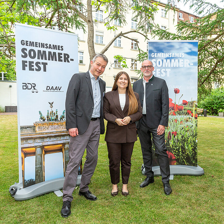 Impressionen vom gemeinsamen Sommerfest BDR/DGVB/DAAV